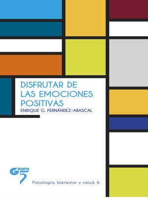 cover image of Disfrutar de las emociones positivas